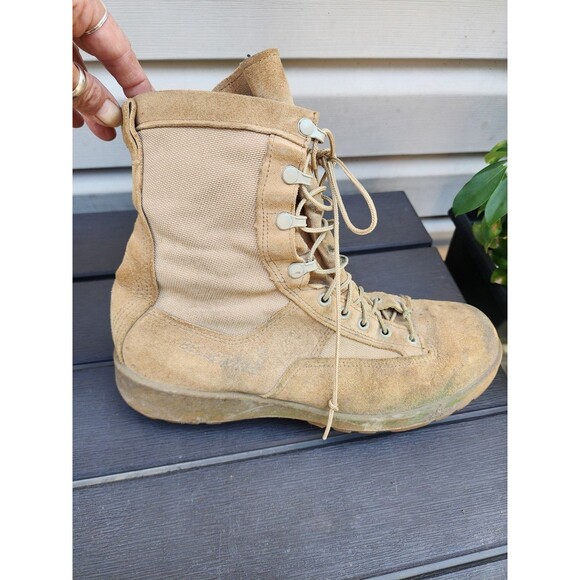 Belleville U.S Army Waterproof Gore-Tex Combat Boots 10.5 Wide Men Vibram Soles main image 7